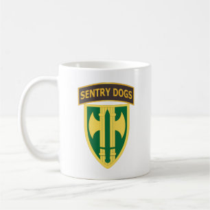 Caneca De Café Exército - Brigada 18º MP - Guia Cães Sentineir