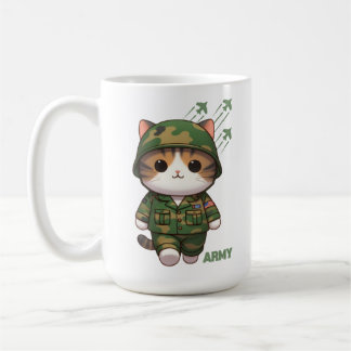 Caneca De Café Exército de Gato