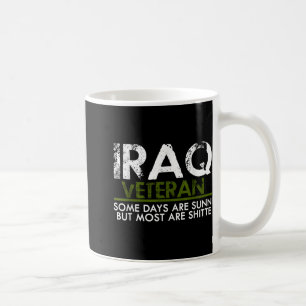 Caneca De Café Exército de Vet Engraçado do Iraque Veterano