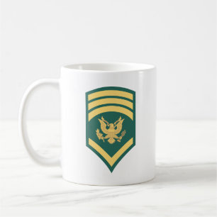 Caneca De Café Exército - Inscrito - SPEC 8 - Especialista 8 - St