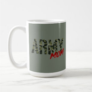 Caneca De Café Exército Mãe Mug