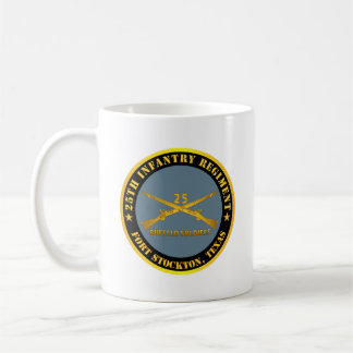 Caneca De Café Exército - Regimento de Infantaria 25 - Fort Stock