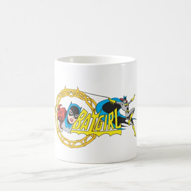 Caneca De Café Exibição de Batgirl (Centro)