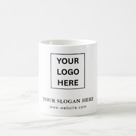 Caneca De Café Exibição de eventos de repetição e etapa do logoti