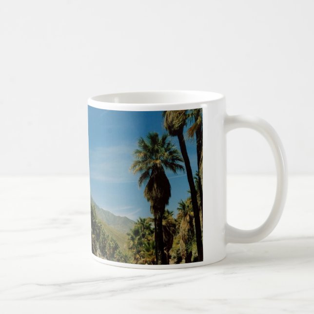 Caneca De Café Exibição de Primaveras de Palm (Direita)