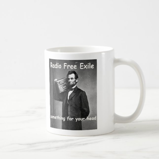 Caneca De Café exilado livre de rádio (Direita)