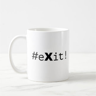 Caneca De Café #eXit!