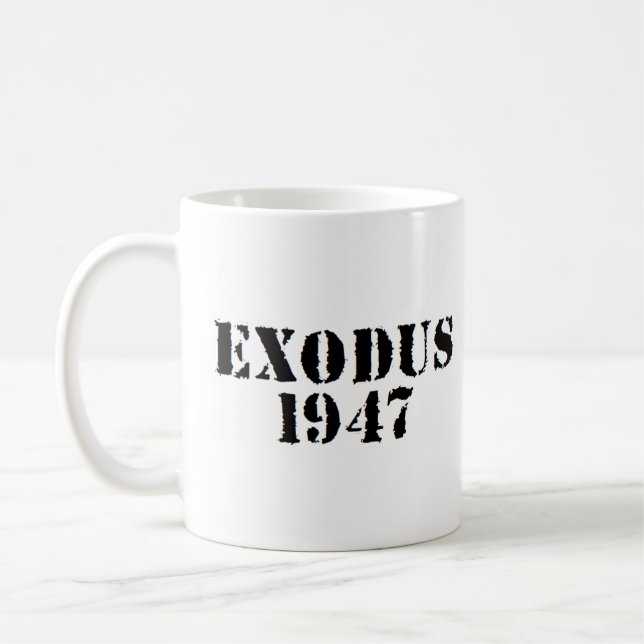 Caneca De Café êxodo 1947 (Esquerda)