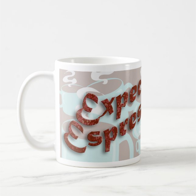 Caneca De Café Expectativa de Espresso Spell Magic (Esquerda)