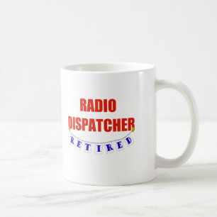 CANECA DE CAFÉ EXPEDIDOR DE RÁDIO APOSENTADO