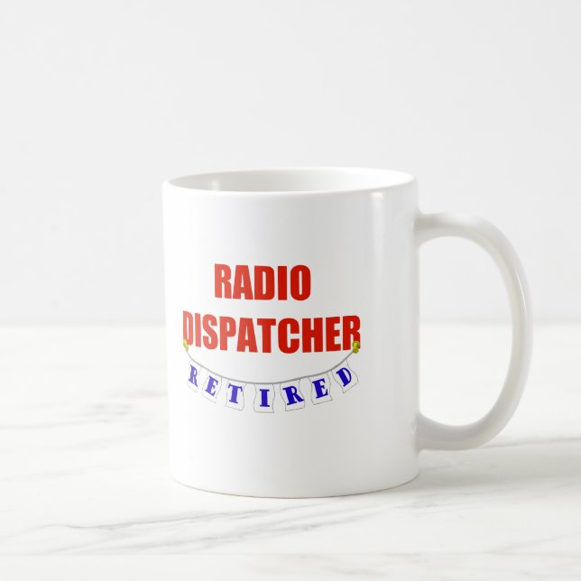 CANECA DE CAFÉ EXPEDIDOR DE RÁDIO APOSENTADO (Direita)