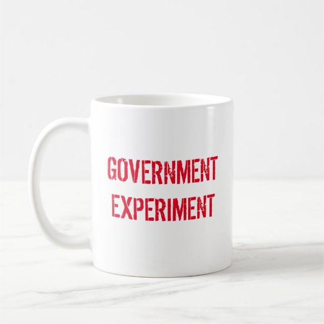 Caneca De Café Experiência de governo (Esquerda)