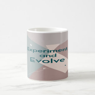 Caneca De Café Experimentar E Evoluir