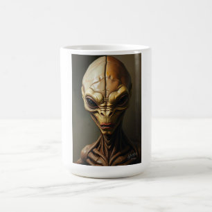 Caneca De Café Explorador Alien Cósmico