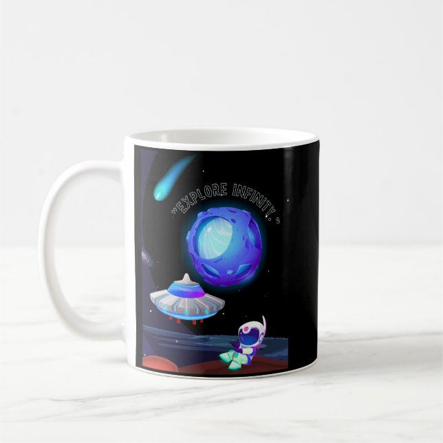 Caneca De Café Explorar o Infinity (Esquerda)