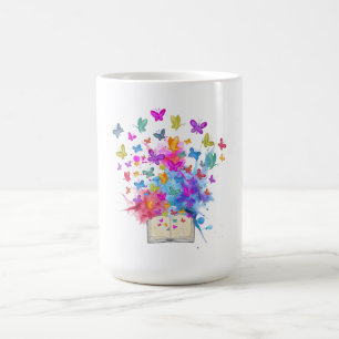 Caneca De Café Explosão de borboletas