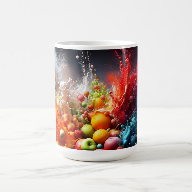 Caneca De Café explosão de fruta (Centro)