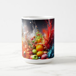 Caneca De Café explosão de fruta