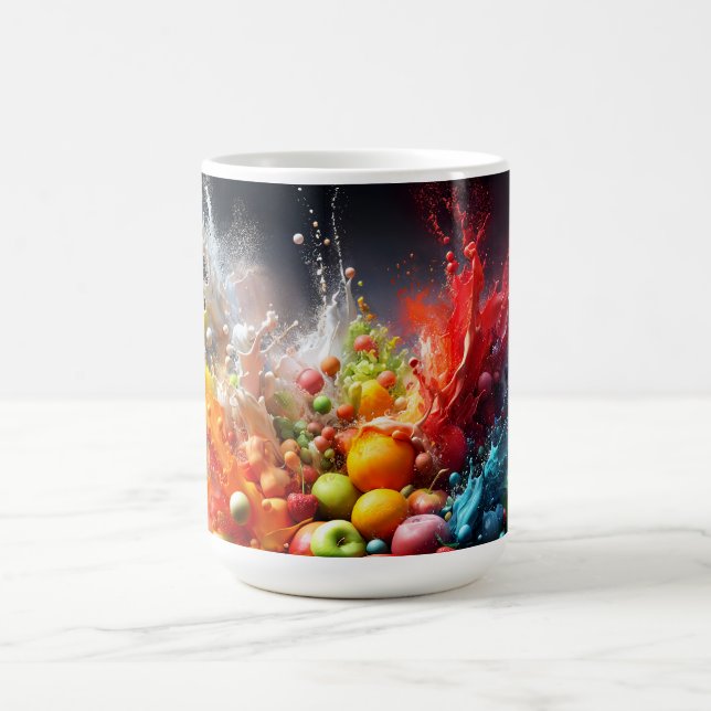 Caneca De Café explosão de fruta (Centro)