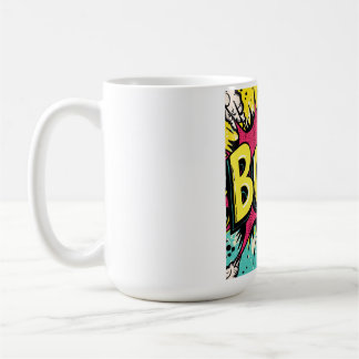 Caneca De Café Explosão Retro Boombox