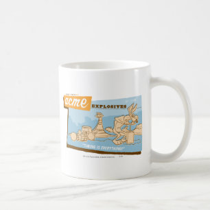 Caneca De Café Explosivos Wile E Coyote Acme 2