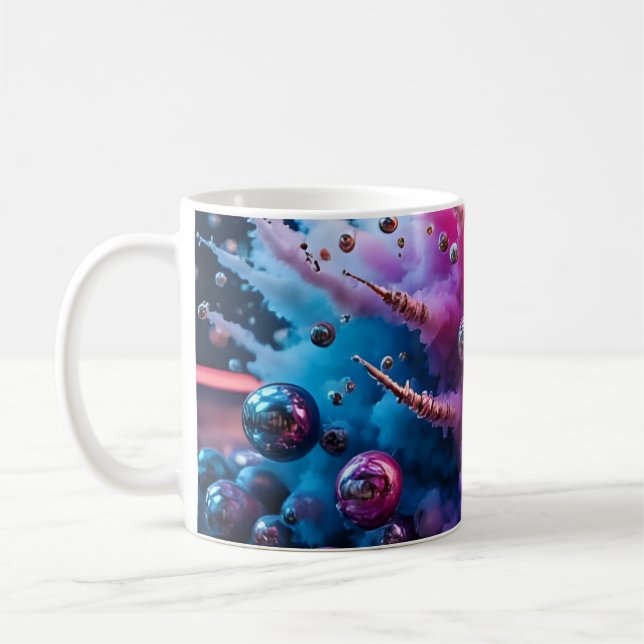 Caneca De Café Explosões Caóticas (Esquerda)
