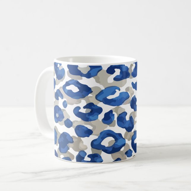 Caneca De Café Explosões de Cores Vibrantes (Frente Esquerda)