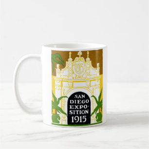 Caneca De Café Exposição 1915 de San Diego