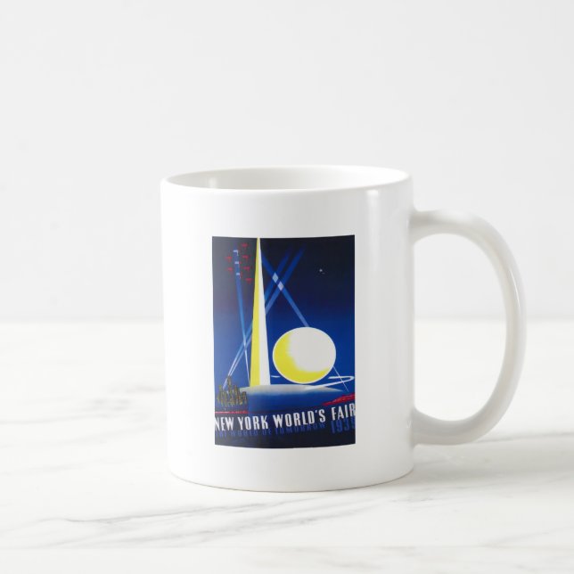 Caneca De Café Exposição universal 1939 de New York (Direita)