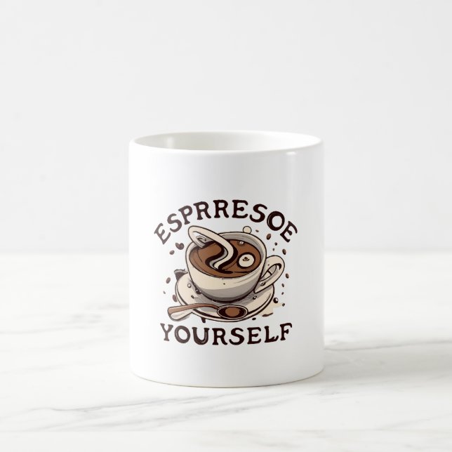 Caneca De Café Expresse-se (Centro)