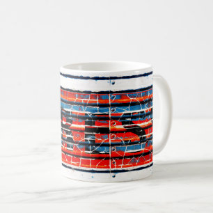 Caneca De Café "Expresso" - Tinta Rústica de Peeling