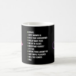 Caneca De Café Expressões de presentes para cada letra