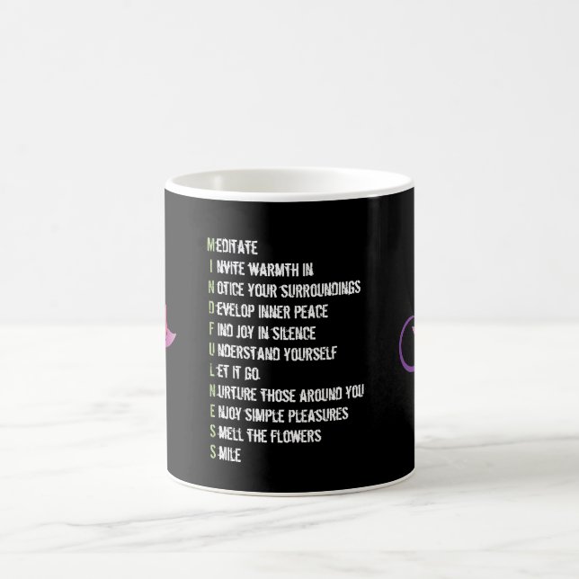Caneca De Café Expressões de presentes para cada letra (Centro)