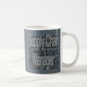 Caneca De Café Extraordinário do Supply Chain Manager