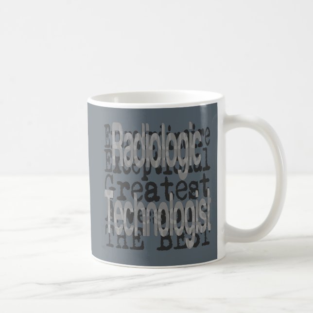 Caneca De Café Extraordinário Tecnológico Radiológico (Direita)