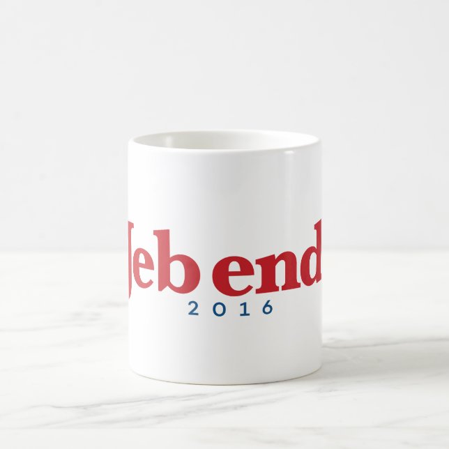 Caneca De Café Extremidade de Jeb! 2016 (Centro)