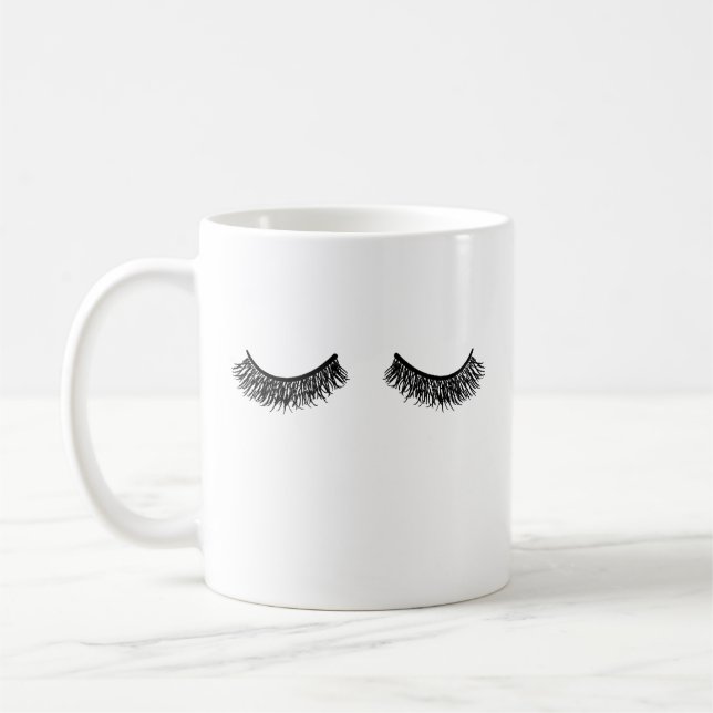 Caneca De Café Eyelash (Esquerda)
