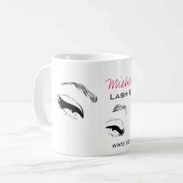Caneca De Café Eyelashes brava Artista Permanente Maquiagem Olhos