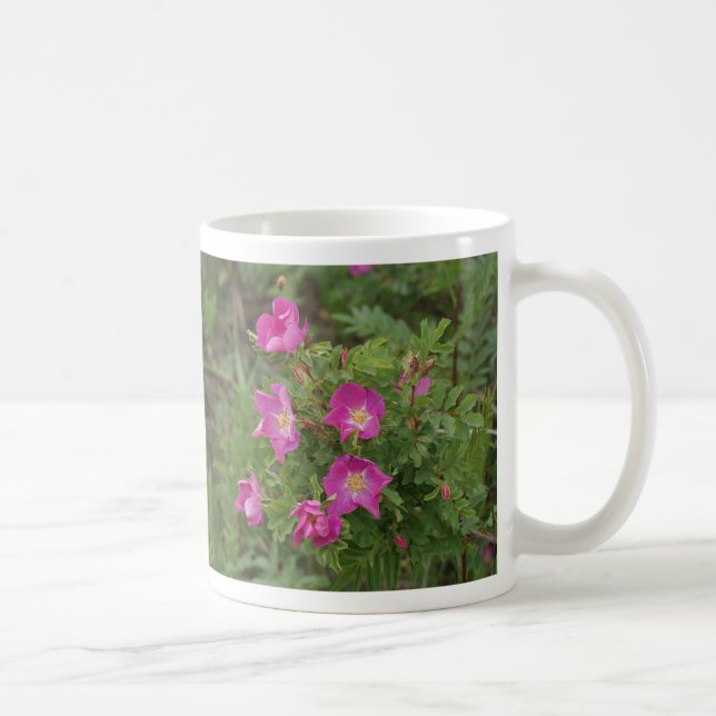 Caneca De Café F46 Rosas Silvestres (Direita)