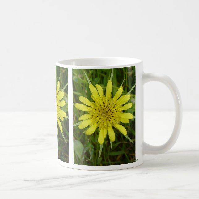 Caneca De Café F9 Flor Amarelo (Direita)