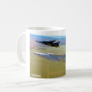 Caneca De Café F-111A AARDVARK e EF-111A RAVEN