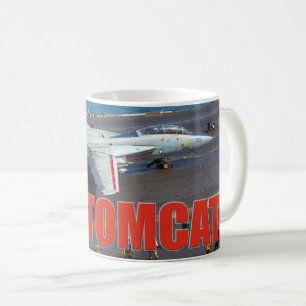 CANECA DE CAFÉ F-14 "LANÇAMENTO" TOMCAT