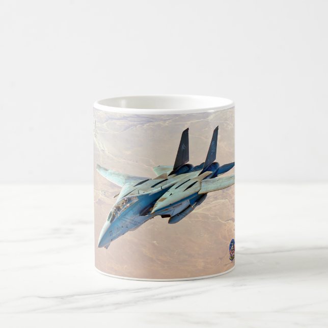CANECA DE CAFÉ F-14 TOMCAT "DESERT PATROL" (Centro)