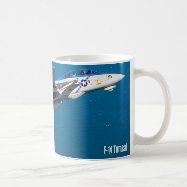 CANECA DE CAFÉ F-14 TOMCAT "ON PATROL" (Direita)