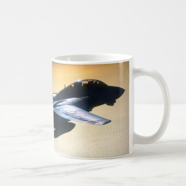 CANECA DE CAFÉ F-14 TOMCAT "PATROL SUNSET" (Direita)