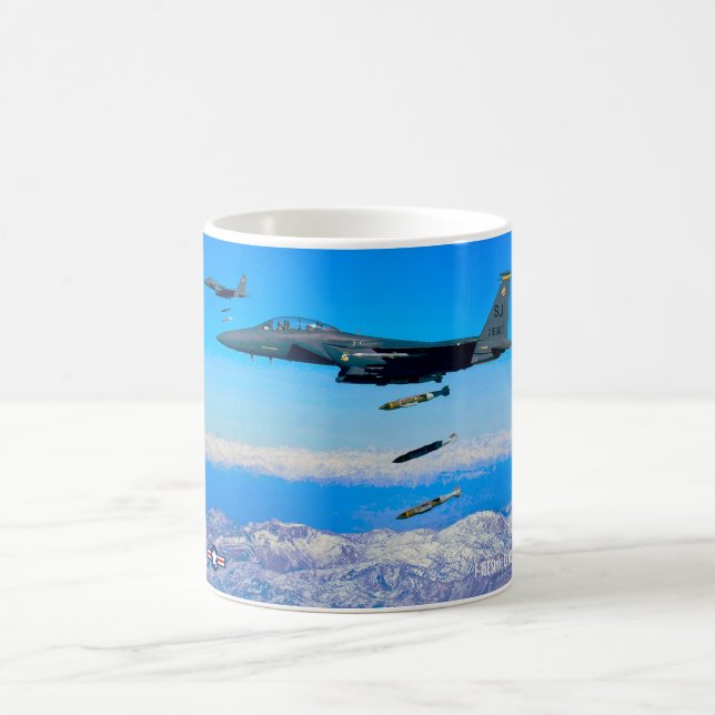 CANECA DE CAFÉ F-15E STRIKE EAGLE (Centro)