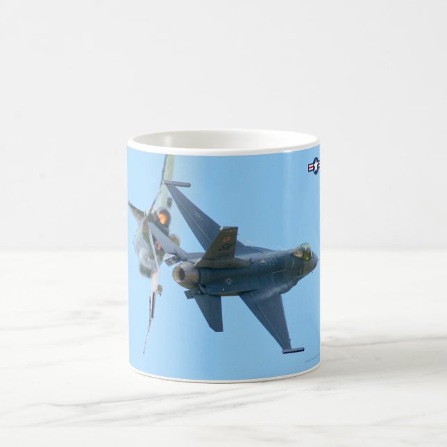 Caneca De Café F-16 e F-4 BREAK! (Centro)