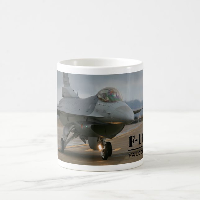 Caneca De Café F-16 Lutando contra a Falcon Mug (Centro)