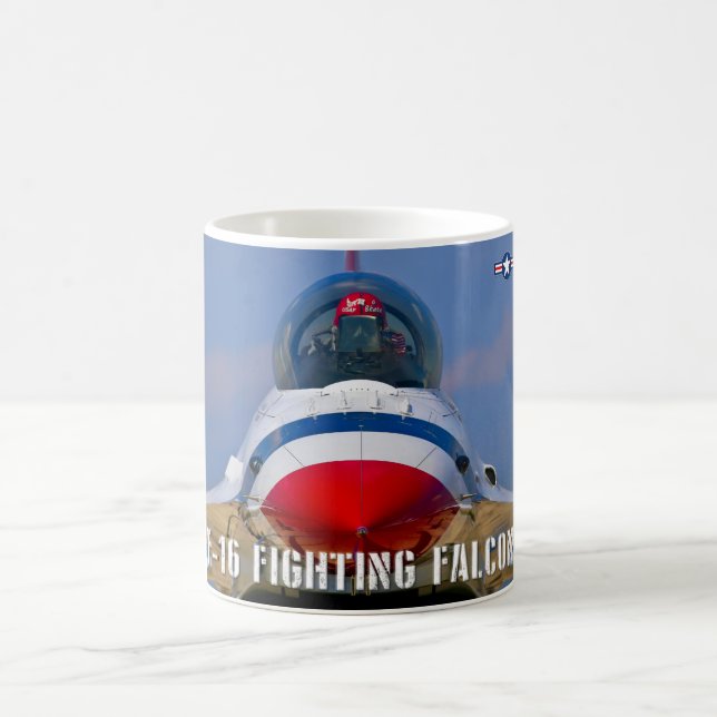 CANECA DE CAFÉ F-16C FALCÃO DE LUTA (Centro)