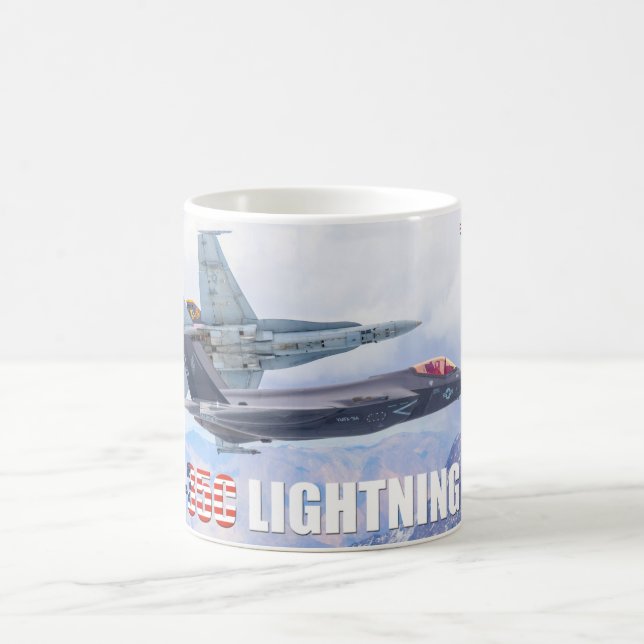 CANECA DE CAFÉ F-35C LIGAÇÃO II (Centro)